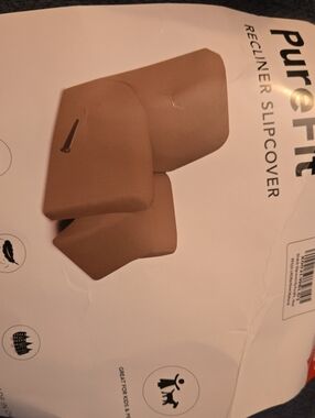 Sure Fit Recliner Slipcover in Brown